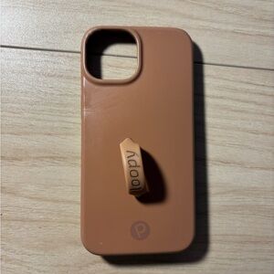 iPhone 15 Loopy Case (saddle brown)